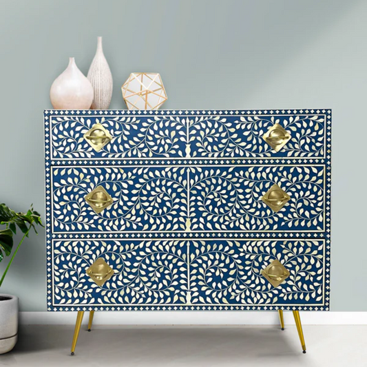 Inlay Chest of Drawers - Cleo