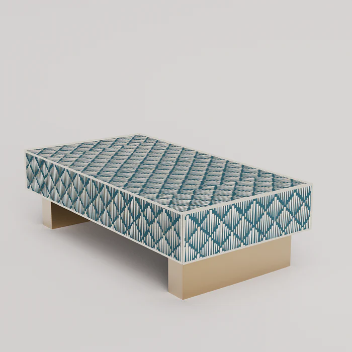 Inlay Luxom Rectangular Coffee Table - Morrisson